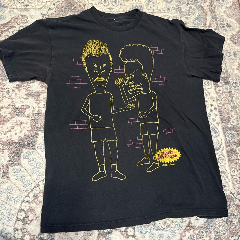 Beavis and Butthead size Medium t-shirt SEE PHOTOS FOR CONDITION
